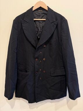 Black Comme des Garçons blazer jacket